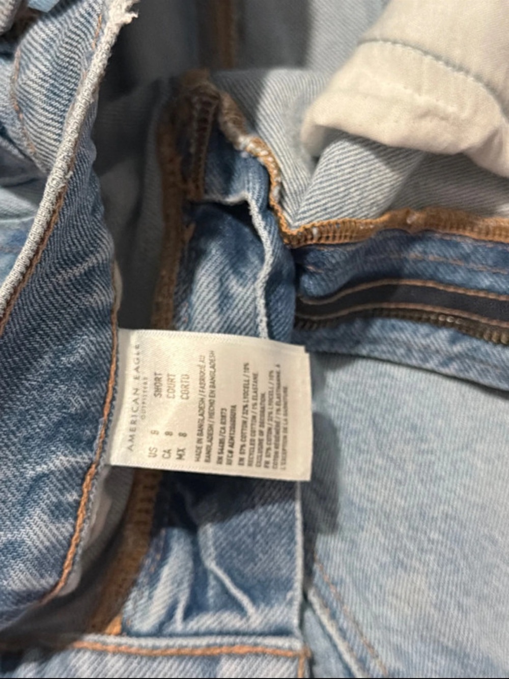 American Eagle Outfitters Light Wash Skinny Jeans
